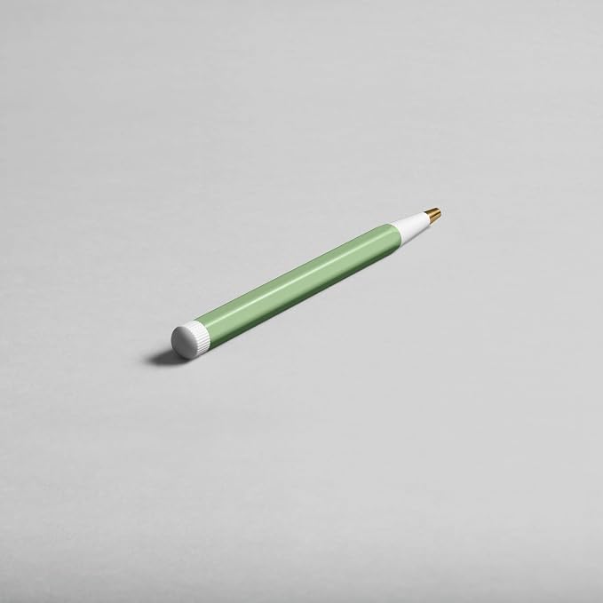 LEUCHTTURM1917 - Drehgriffel Writing Pen (Sage) - Ballpoint Pen with Royal Blue Ink Included
