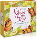 Seize the Day 2026 Daily Desk Calendar: Boxed Page-a-Day Inspirational Calendar by Robin Pickens with Day-to-Day Uplifting Quotes & Colorful Art
