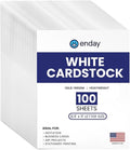 White Cardstock Paper 100 Sheets 8.5 x 11, Thick White Cardstock 110LB, Heavyweight Cardstock Paper for Invitations, Crafts, Printing, Business Cards, Art Projects Valentines Day Cards!