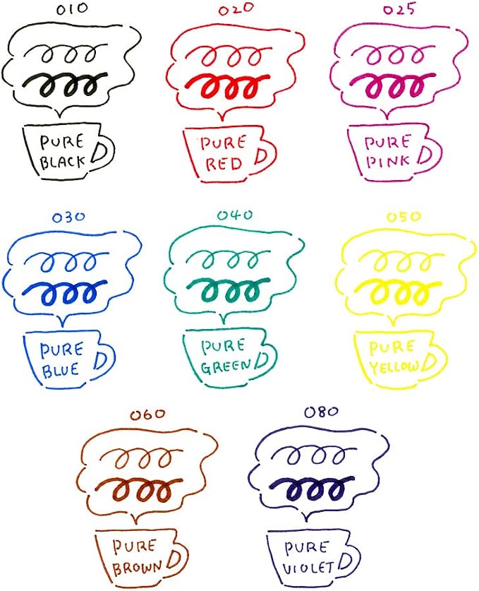 Zig Memory System Writer Dual-Tip Markers, Multicolor, 8-Pack