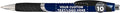 DISCOUNT PROMOS Ballpoint Pens With Rubber Grip - 10 pack - Customizable Text, Logo - Black Ink Ball Point Pen with Soft Touch Plastic - Navy Blue