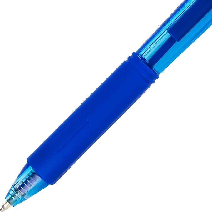 Pentel WOW! Ballpoint Pen, (1.0mm) Medium Line, Blue Ink 60 Count, Canister (BK440PC60C) (Pack of 3)