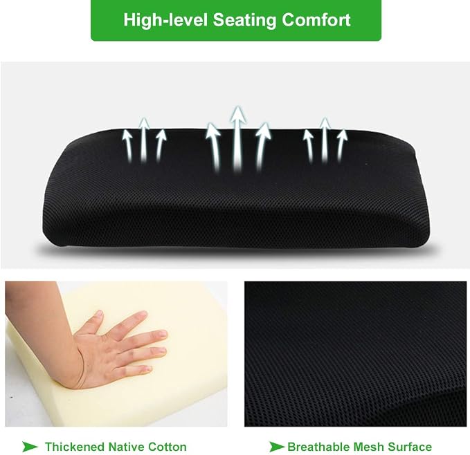 BestOffice Ergonomic Office Chair | Mid-Back Swivel Desk Chair | Green | with Lumbar Support, Adjustable Height & Breathable Backrest | Sponge Seat & Rolling Wheels | for Home, Office | Pack of 1