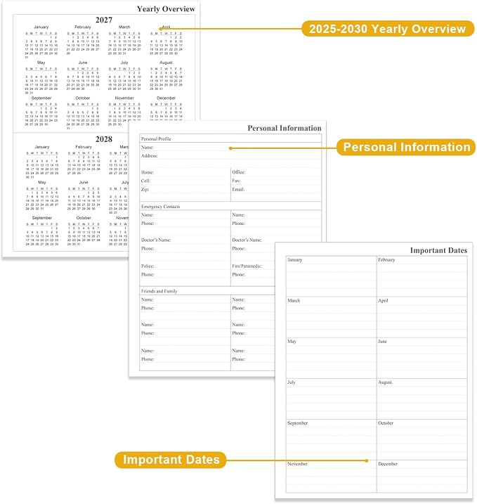 2026-2029 Monthly Planner - 36 Month PLanner Calendar from July 2026 to June 2029, 3 Year Planner 2026-2029 with Flexible Cover, Inner Pocket, Perfect for Home | School | Office, 8.5" x 11", Crushed Flower