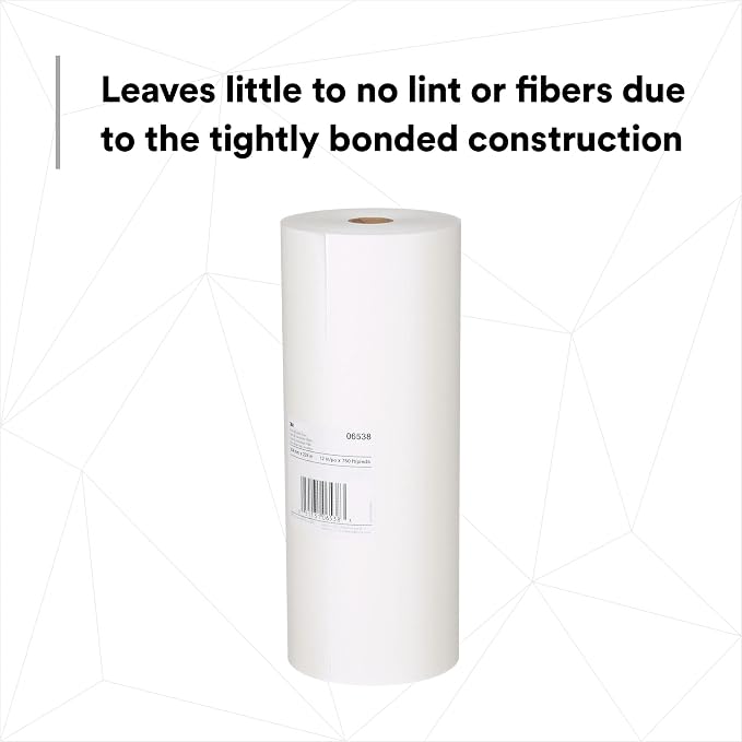 3M White Masking Paper 06538, 12 in x 750 ft