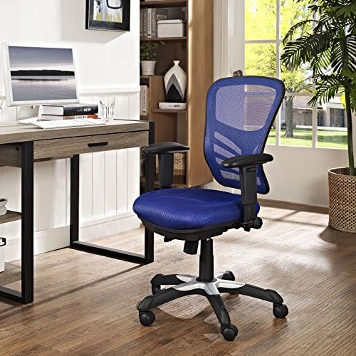 Modway EEI-757 Articulate Ergonomic Mesh Office Chair in Blue