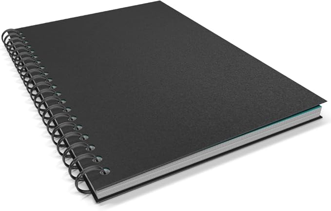 Binditek 12 Mil Sand-Textured Binding Covers, Letter Size, Black, 200 Pack | Plastic Binding Covers, 8.5" x 11", Subtle Matte Finish, Square Corners, Unpunched, Ideal for Business Reports and Proposals