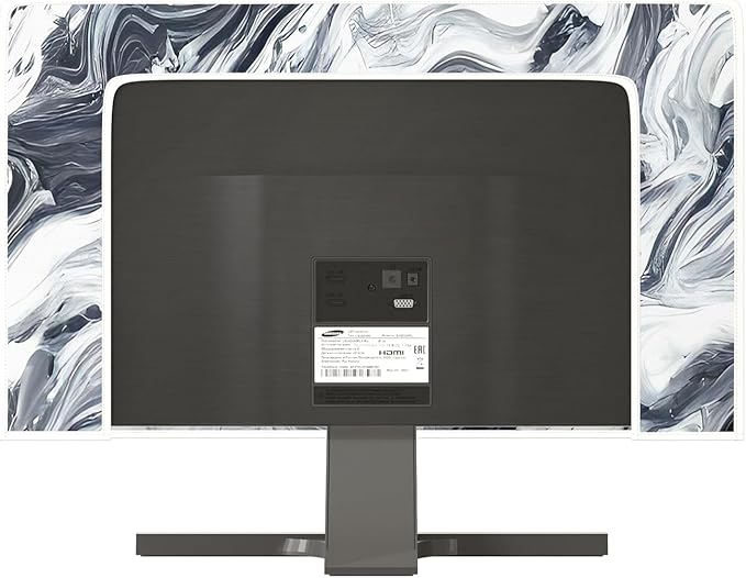 Baocicco Abstract Gray Marble Waterproof 40, 41, 42，43 Inch Television Cover Anti-Static Dustproof Protective Television Covers for TV Screen Abstract Modern TV Dust Cover for Home LED LCD OLED TVs
