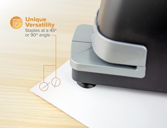 Bostitch Impulse Drive,30 Sheet Electric Stapler,No Jam Technology,Easy Reload,Black, (Pack of 6)