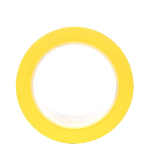 3M Vinyl Tape 471, Yellow, 3 in x 36 yd, 1 Roll, Yellow Floor Tape | Paint Alternative for Floor Marking, Social Distancing, Color Coding, Safety Marking