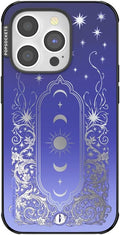 PopSockets iPhone 14 Pro Phone Case with MagSafe, Wireless Charging Compatible, Bookish - Mirror Curse Breaker