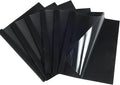 RAYSON TBC12-25 Thermal Binding Covers, 1/2 Inch, Black Letter Size Holds 120 Sheets, 25 Pack