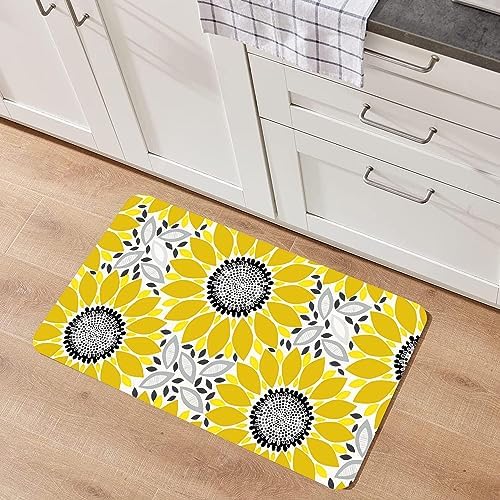 Mloabuc Kitchen Rugs and Mats,Washable Non-Slip Floor Mats Door Mat