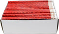 Pencil Guy Blank Glitz Round Pencils Red