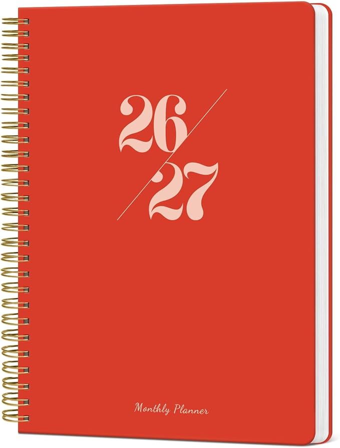 Monthly Planner 2026-2027, 18 Months Calendar, Jul 2026-Dec 2027
