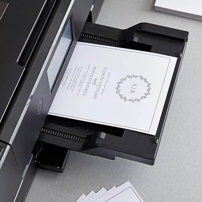 Reskid White Cardstock Thick Paper - Blank Heavy Weight 125 lb Cover Card Stock - 50 Pack (12x18)