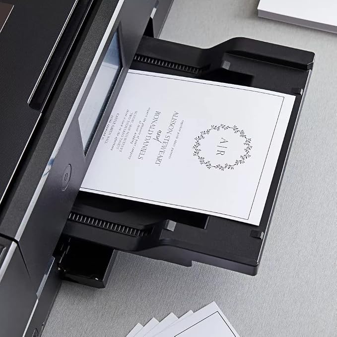 Reskid White Cardstock Thick Paper - Blank Heavy Weight 125 lb Cover Card Stock - 50 Pack (4x6)