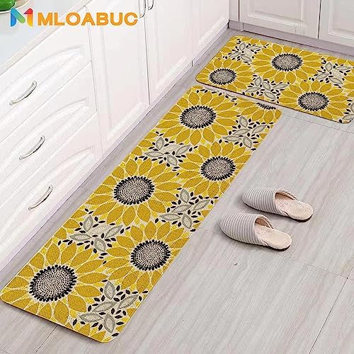 Kitchen Rugs and Mats Set of 2,Floor Mats for Home Kitchen Decor Mat