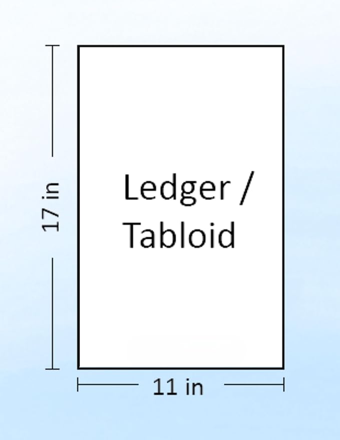 Limited Papers (TM) Colored Copy Paper – 24lb/60lb Text, 11"x17", Tabloid Size, 500 Sheets Per Ream. (5000, Goldenrod)