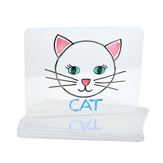 Colorations Acrylic Lap Boards- Set of 6