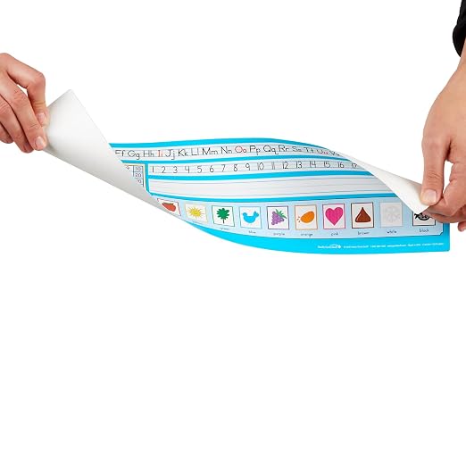 Really Good Stuff Zaner-Bloser Desktop Reference Nameplates, 24-Pack
