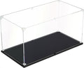 Clear Acrylic Display Case, Easy Assembly Large Showcase Box(16x8x8 inch) | dofopo Dust Protection Case for Action Figures and Dolls, Alternative Glass Box for Collectibles Commemorative Gifts