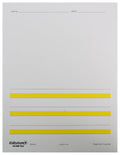 Abilitations - 89665 Integrations Hi-Write Journal Paper - Beginner 2 Paper - 100 Pack, Yellow/White