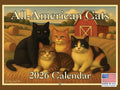 All American Cat Calendar 2026 Monthly Wall Calender 12 Month | American Made In The USA
