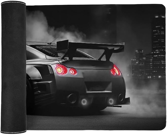 Car Gaming Mouse Pad Large Mousepad Z350 JDM Car Racing Cool Desk Mat Big Mousepad Extended Keyboard Computer Pad Office Desk Organizers and Accessories 40x90cm, Style