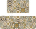 Kitchen Rugs and Mats Set of 2,Floor Mats for Home Kitchen Decor Mat