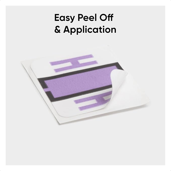 Smead BCCR Bar-Style Color-Coded Alphabetic Label, H, Label Roll, Lavender, 500 Labels per Roll, (67078)