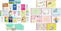 Hallmark Pack of 24 Handmade Assorted Boxed Greeting Cards, Watercolor & Pack of 30 Assorted Boxed Greeting Cards, Good Vibes—Birthday, Thinking of You, Thank You, Blank Cards