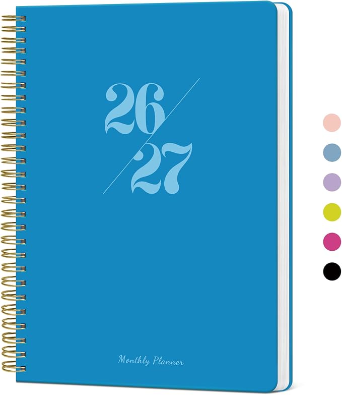 Monthly Planner 2026-2027, 18 Months Calendar, Jul 2026-Dec 2027