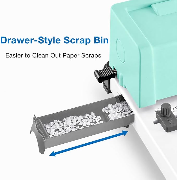 Spiral Coil Binding Machine, 12 Sheets Punch Capacity, Electric Coil Insert, Book Binder Machine for Letter/A4/A5/ Size Paper, with 100pcs 5/16'' Coils & Plier