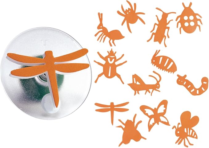 Colorations BUGST Easy-Grip Stampers, Bug Story (Pack of 12)