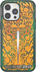 PopSockets iPhone 14 Pro Max Phone Case w/MagSafe- Fireheart | Magnetic, Wireless Charging, Camera & Drop Protection, Acotar, Throne, Glass, Sarah, Dragon