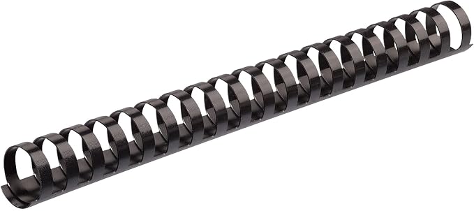 Fellowes 5006801-99 Binding Machine Pulsar+ Comb Binding (5006801) & 52367 Plastic Comb Bindings, 3/4" Diameter, 150 Sheet Capacity, Black (Pack of 100 Combs)