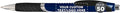 DISCOUNT PROMOS Ballpoint Pens With Rubber Grip - 50 pack - Customizable Text, Logo - Black Ink Ball Point Pen with Soft Touch Plastic - Navy Blue