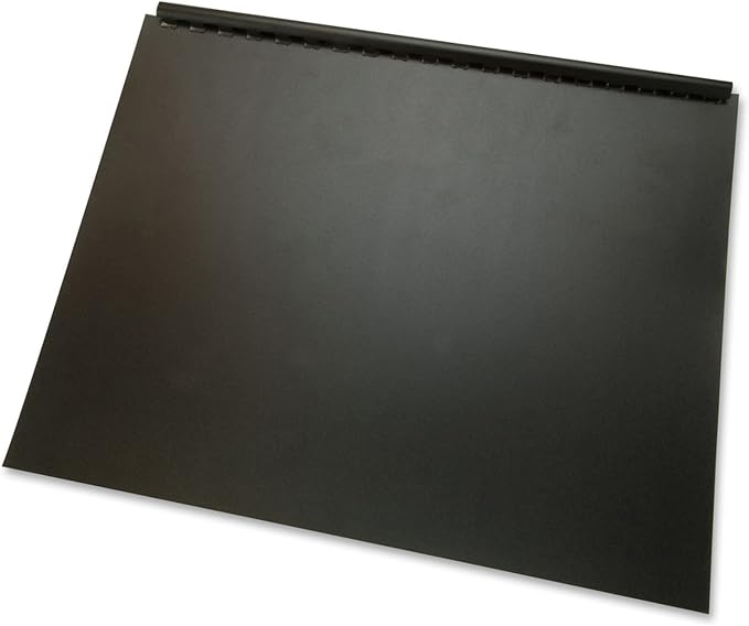 GBC Poly Binding Cover, 11"x8-1/2", 100% Recycled, Black, 25-Pack (25818)