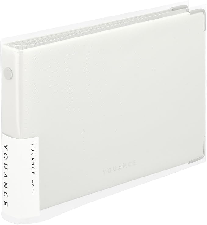 Maruman FM64-06 Loose Leaf Binder, Yuance Mini, 5 Holes, White