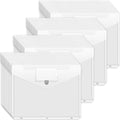 Forvencer Binder Pocket, 48 Pack Super Heavyweight Poly Binder Pocket | Binder Sleeve with Tight Closure, Binder Folders Side Loading, 3 Ring Binder Pocket, Binder Dividers with Pockets, Clear