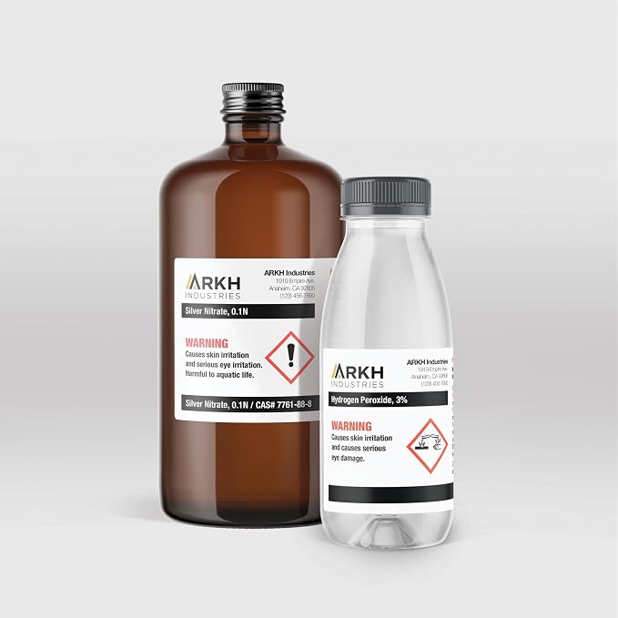 Avery UltraDuty GHS Chemical Labels for Laser Printers, Waterproof, UV Resistant, 2 x 4, 5 Packs (60505)