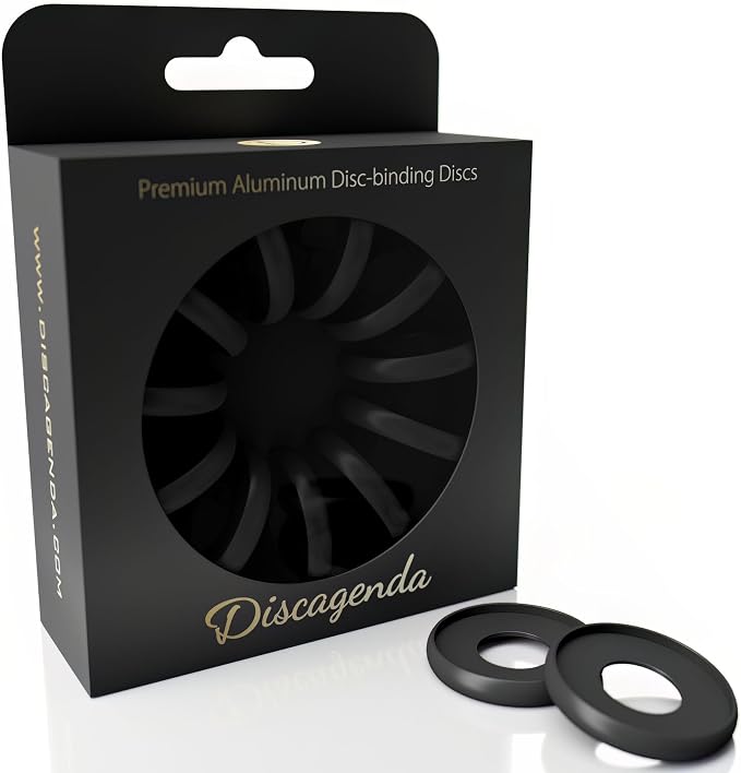Discagenda Discbound Discs (Black, 11 Piece 1.3in)