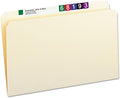 Smead File Folder, Straight-Cut Tab (Not Undercut), Legal Size, Manila, 100 per Box (15300)