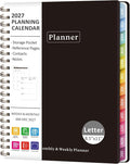 2027 Planner, Weekly and Monthly Calendar Planner Book, JAN 2027 - DEC 2027