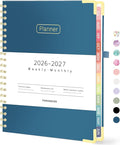 Forvencer Academic Planner 2026-2027, Calendar Jul 2026-Jun 2027, 8.5"x11"