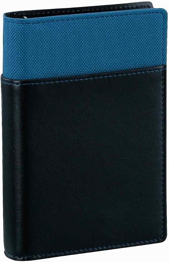 Reimei Fujii WPF801A Refill File Pocket Size Synthetic Leather Blue