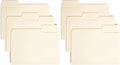 Smead SuperTab File Folder, Oversized 1/3-Cut Tab, Letter Size, Manila, 100 Per Box (10301) (Pack of 2)