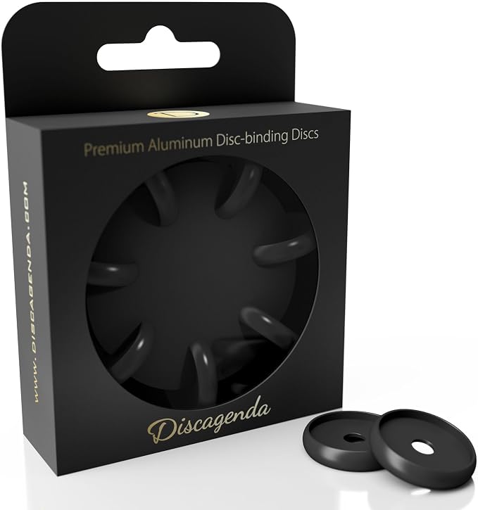 Discagenda Discbound Discs (Black, 7 Piece 0.94in)