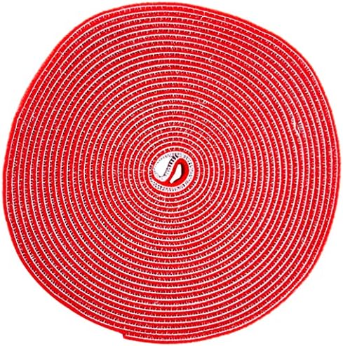 StarTech 25ft (7.6m) Hook and Loop Roll, Red, Fastener Tape (HKLP25RD)